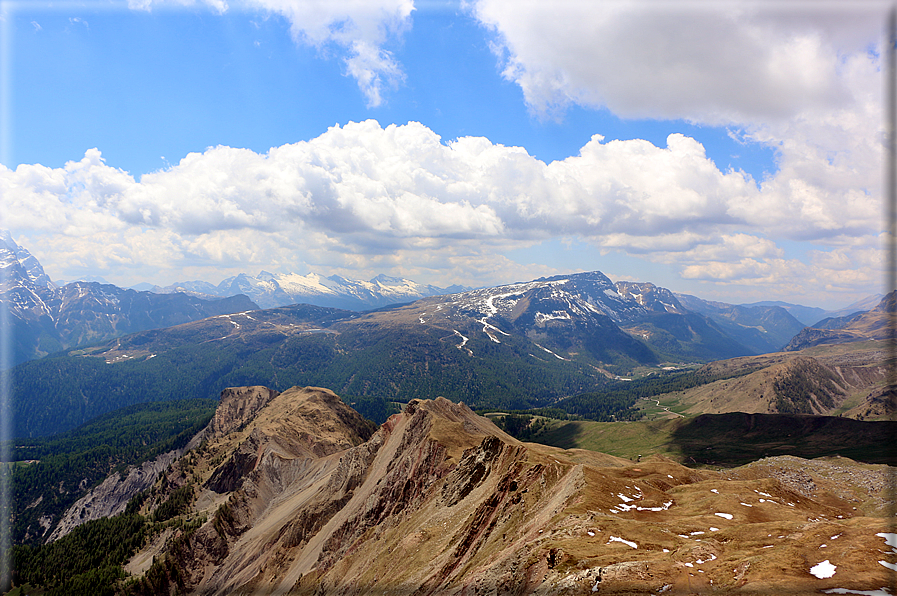 foto Forca Rossa e Passo San Pellegrino